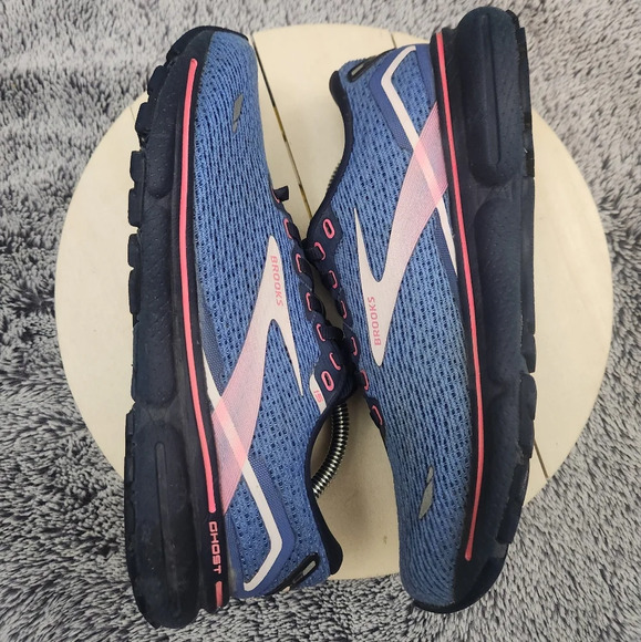 Brooks Ghost 15 Women's 7 B Blue Running Shoes Sneakers - Picture 5 of 9